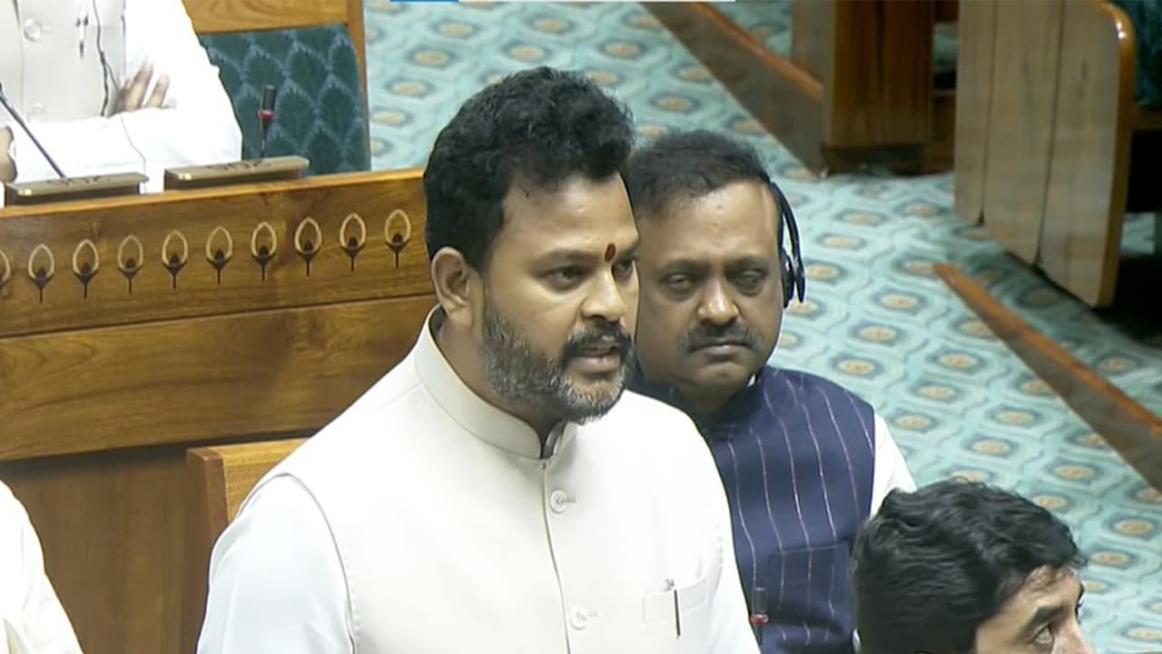 Civil Aviation Minister Ram Mohan Naidu Kinjarapu (Photo/SansadTV) Civil Aviation Minister Ram Mohan Naidu Kinjarapu (Photo/SansadTV)