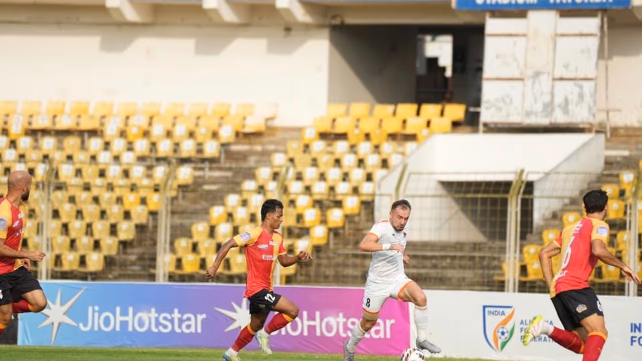 Punjab FC and East Bengal in action. (Photo: Punjab FC) Punjab FC and East Bengal in action. (Photo: Punjab FC)