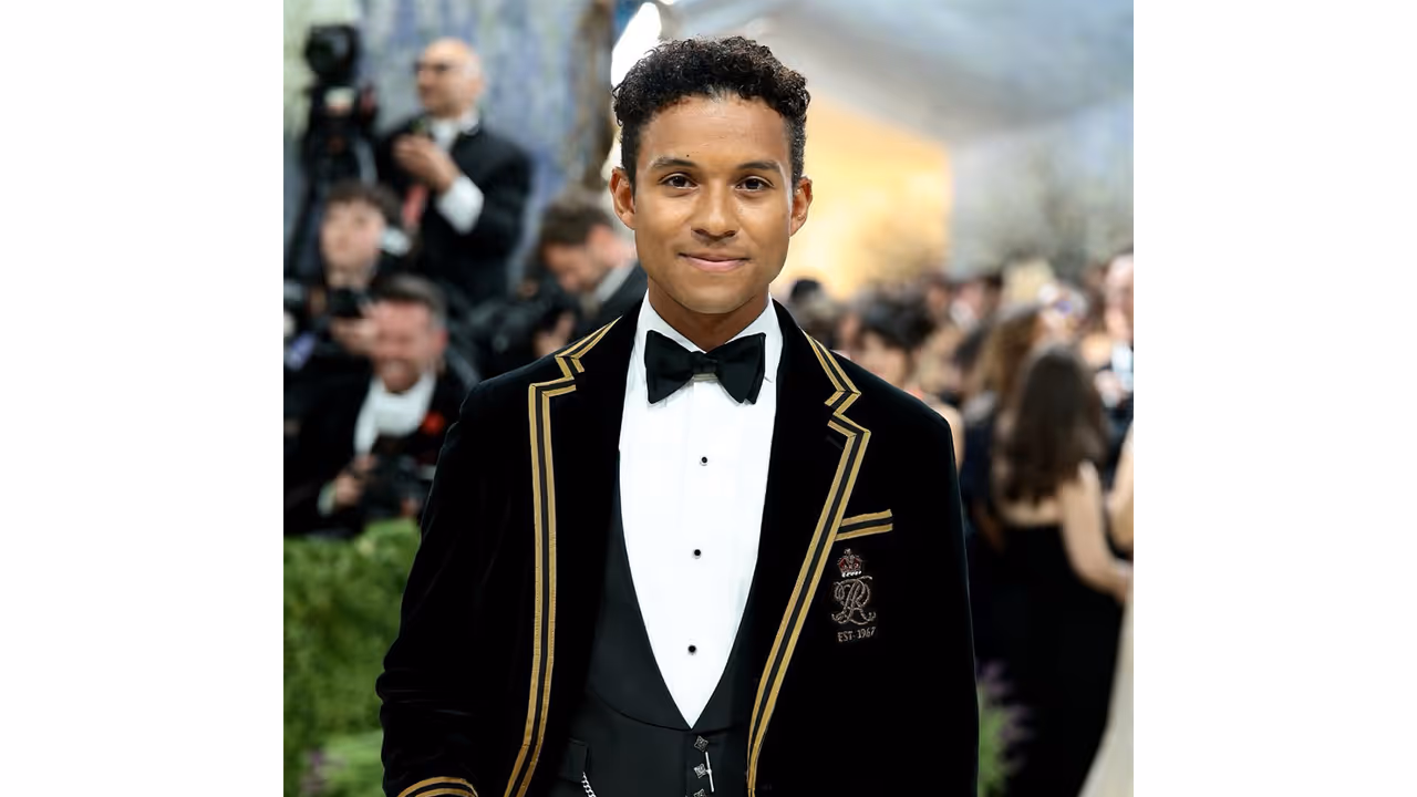 Jaafar Jackson (Photo/instagram/@ralphlauren) Jaafar Jackson (Photo/instagram/@ralphlauren)