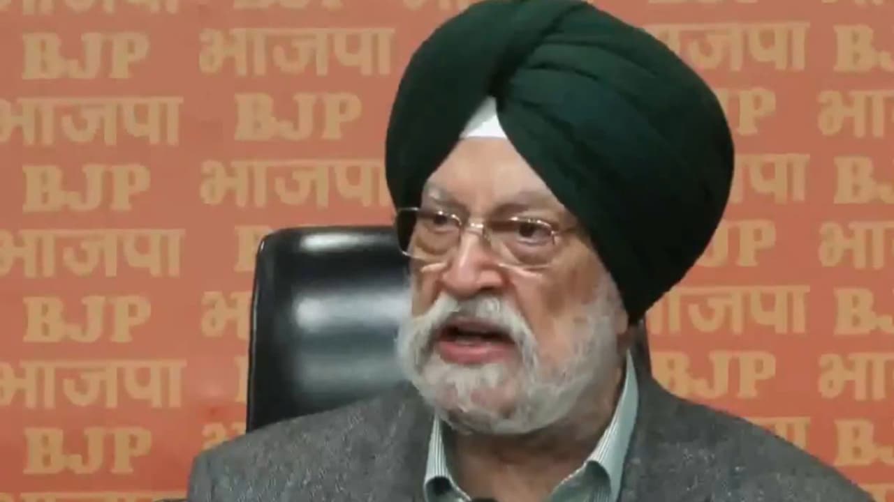 Hardeep Singh Puri, the Union Minister for Petroleum and Natural Gas (Photo/ANI) Hardeep Singh Puri, the Union Minister for Petroleum and Natural Gas (Photo/ANI)