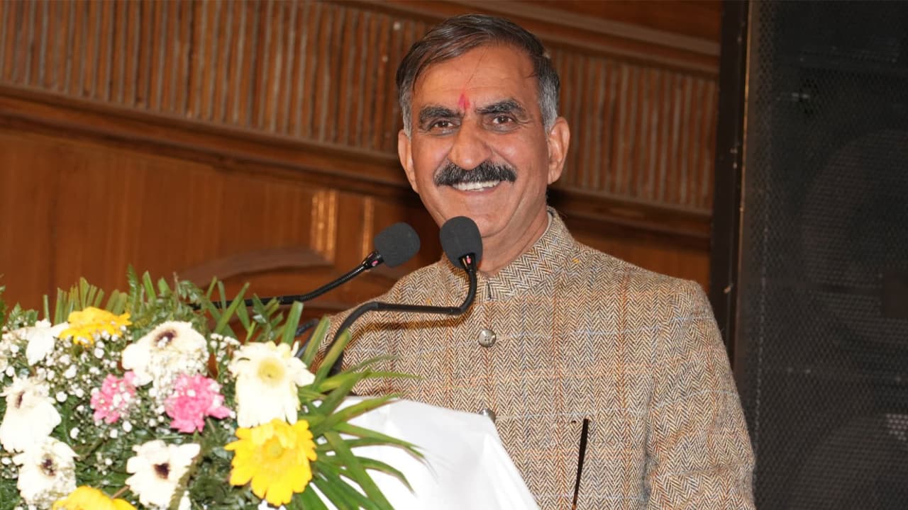 Chief Minister Thakur Sukhvinder Singh Sukhu(Photo/ANI) Chief Minister Thakur Sukhvinder Singh Sukhu(Photo/ANI)