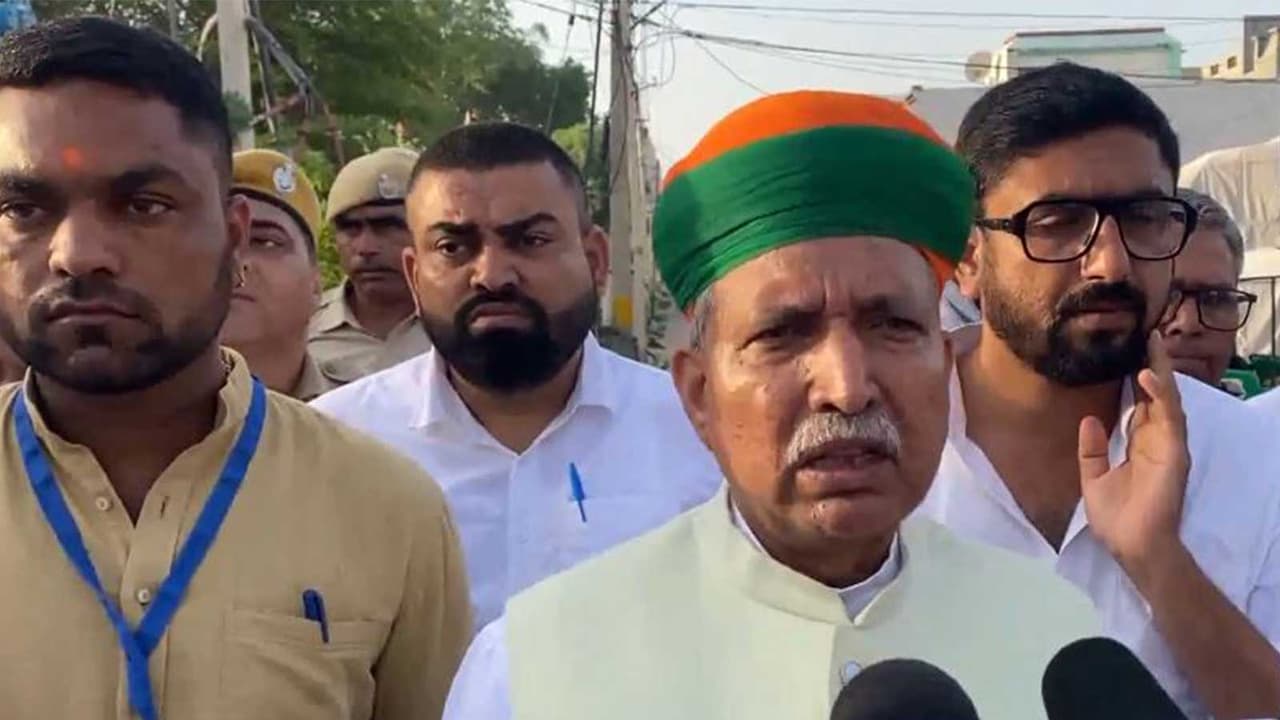 Union Law Minister Arjun Ram Meghwal (Photo/ANI) Union Law Minister Arjun Ram Meghwal (Photo/ANI)