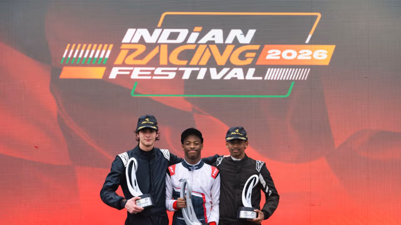 Podium winners from race three. (Photo: IRF) Podium winners from race three. (Photo: IRF)