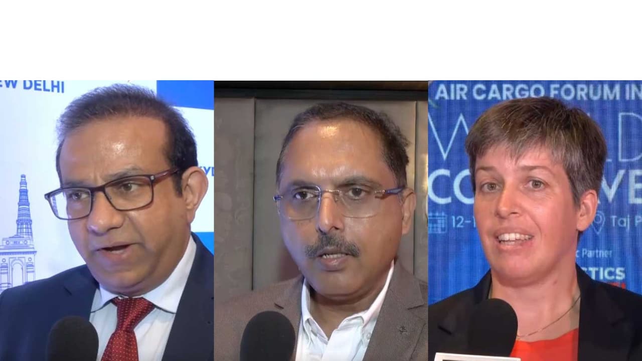 Industry leaders speak on India's air cargo growth at ACFI Curtain Raiser (Photo/ANI) Industry leaders speak on India's air cargo growth at ACFI Curtain Raiser (Photo/ANI)