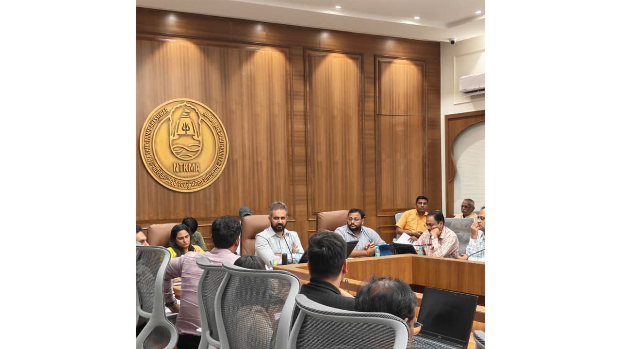 NTKMA review meeting chaired by Commissioner Shekhar Singh (Photo/NTKMA) NTKMA review meeting chaired by Commissioner Shekhar Singh (Photo/NTKMA)