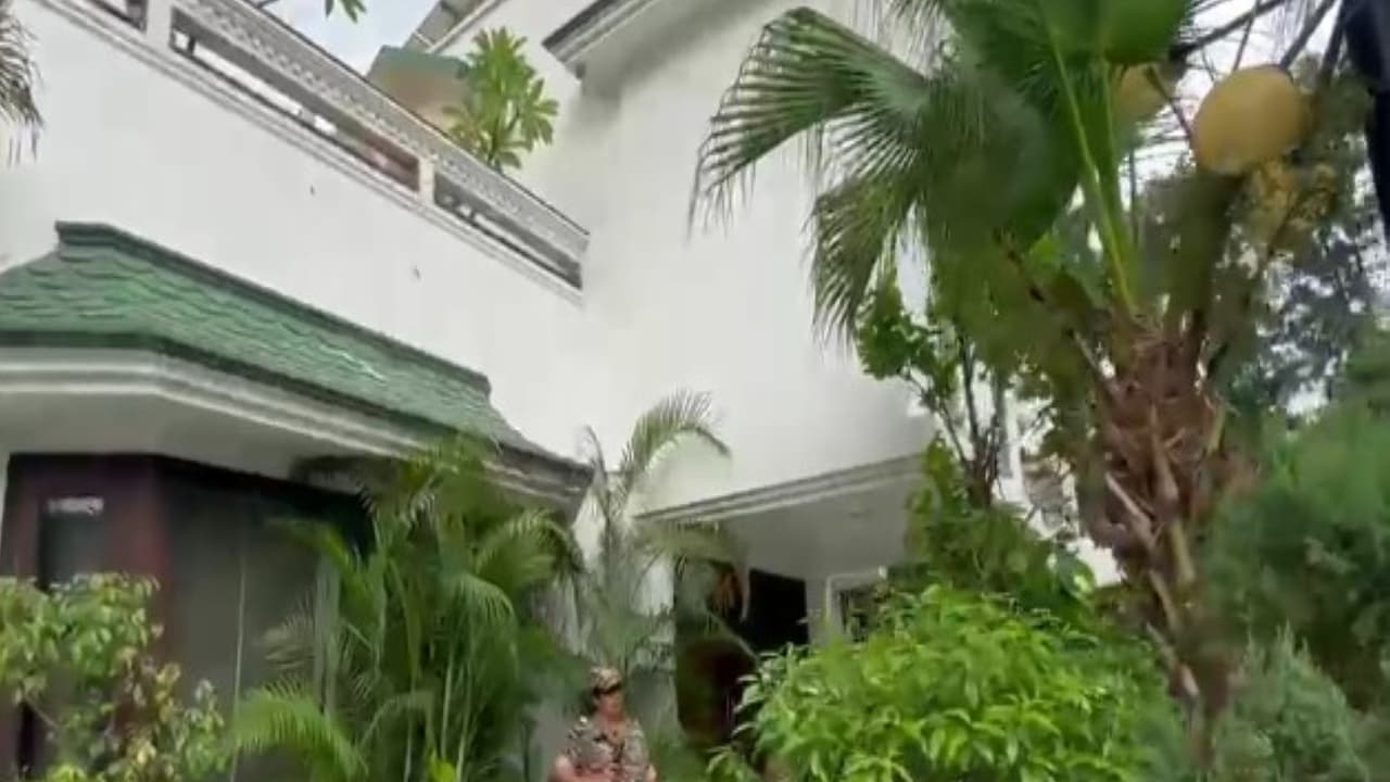 One of the premises searched by ED (Photo/ANI) One of the premises searched by ED (Photo/ANI)
