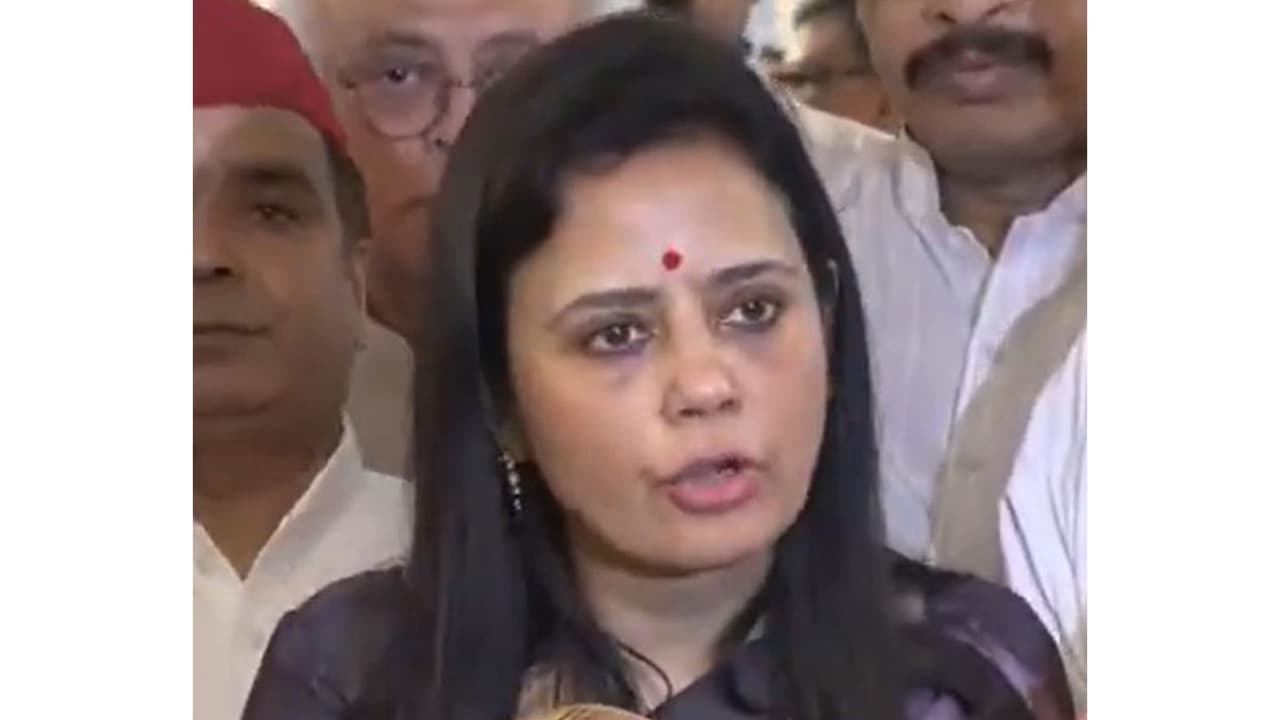 TMC MP Mahua Moitra (Photo/ANI) TMC MP Mahua Moitra (Photo/ANI)