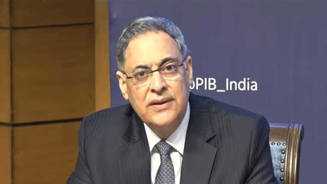 Additional Secretary (Gulf) Aseem R Mahajan (Photo/Youtube/@PIBIndia) Additional Secretary (Gulf) Aseem R Mahajan (Photo/Youtube/@PIBIndia)