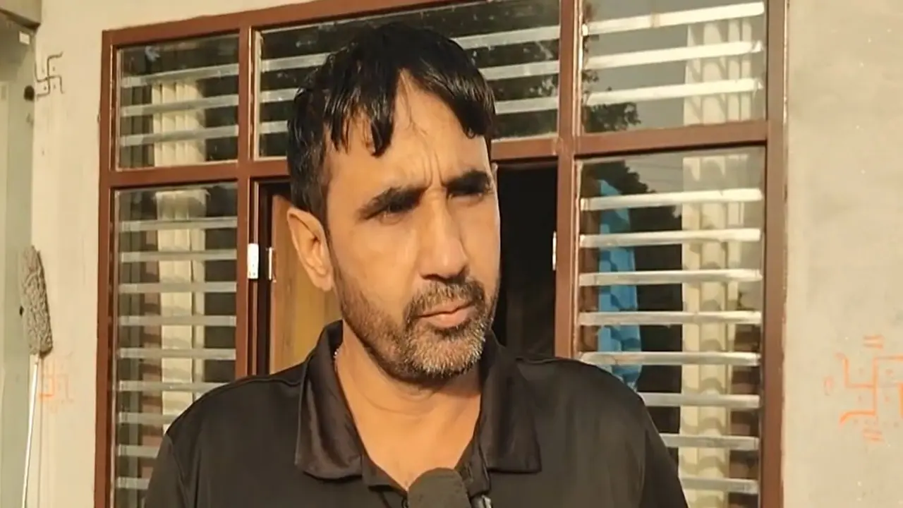 Indian boxer Ankush Panghal's father, Suresh Panghal. (Photo: ANI) Indian boxer Ankush Panghal's father, Suresh Panghal. (Photo: ANI)
