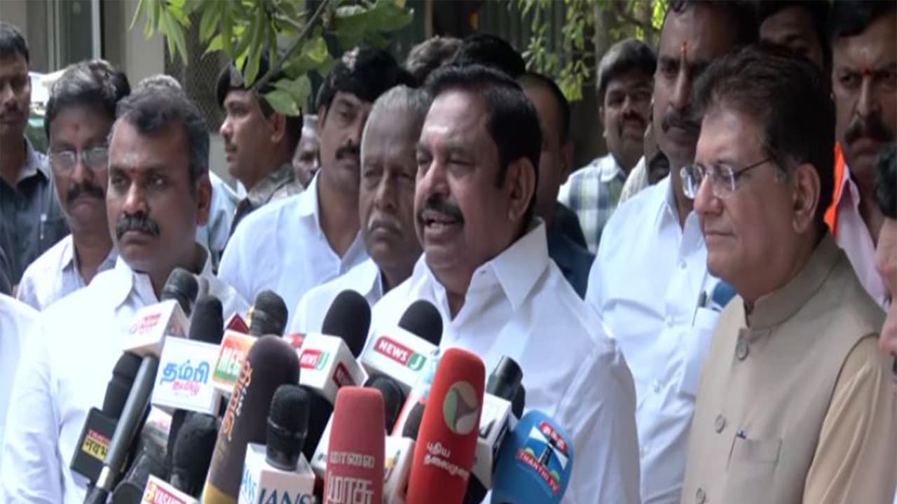 AIADMK General Secretary and former Tamil Nadu Chief Minister Edappadi K. Palaniswami (Photo/ANI) AIADMK General Secretary and former Tamil Nadu Chief Minister Edappadi K. Palaniswami (Photo/ANI)