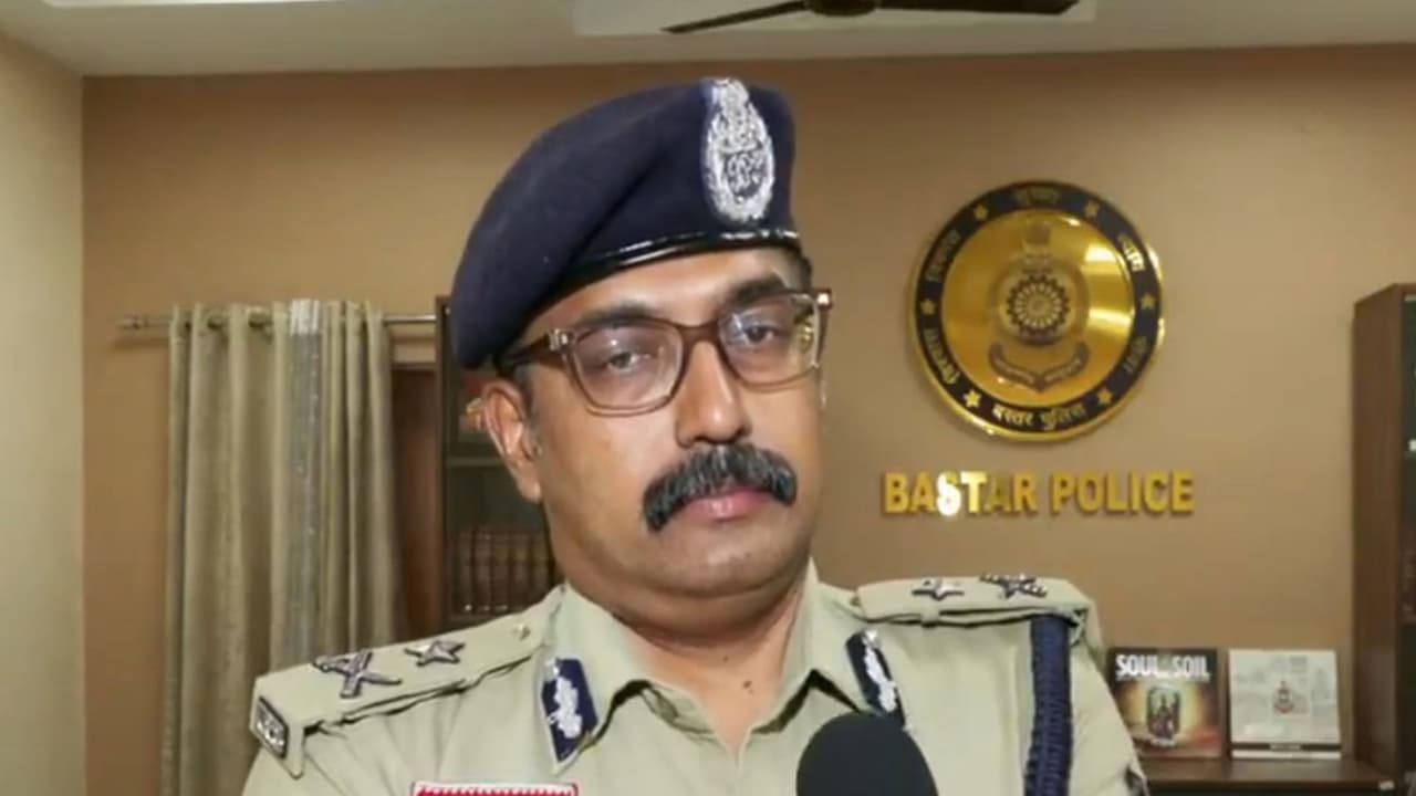 IG Bastar Range Sundarraj P. (Photo/ANI) IG Bastar Range Sundarraj P. (Photo/ANI)