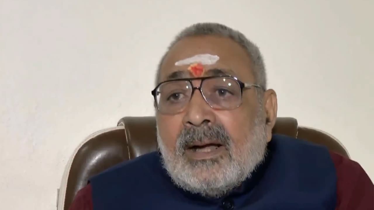 Union Minister Giriraj Singh (Photo/ANI)