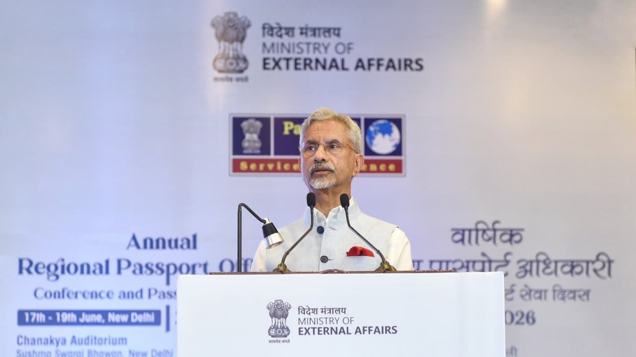 External Affairs Minister S Jaishankar (Photo/X@DrSJaishankar) External Affairs Minister S Jaishankar (Photo/X@DrSJaishankar)