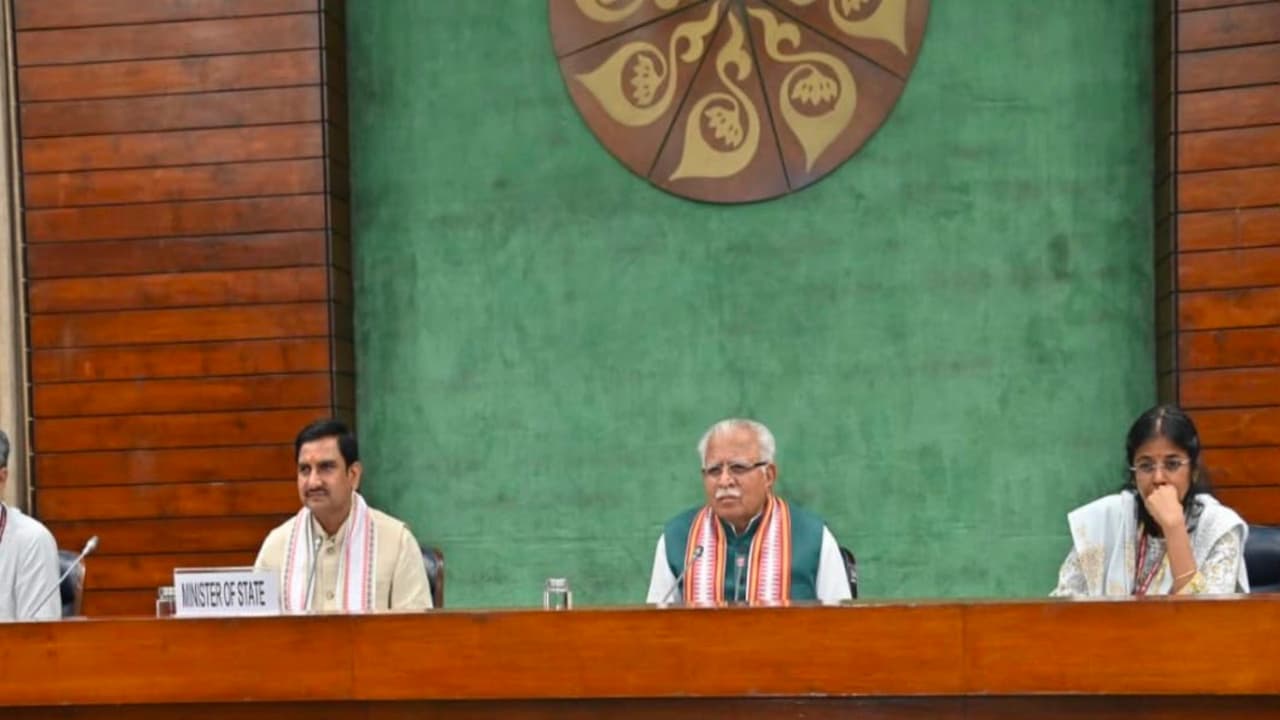 Union Minister of Housing & Urban Affairs and Power Manohar Lal (Photo/ANI) Union Minister of Housing & Urban Affairs and Power Manohar Lal (Photo/ANI)