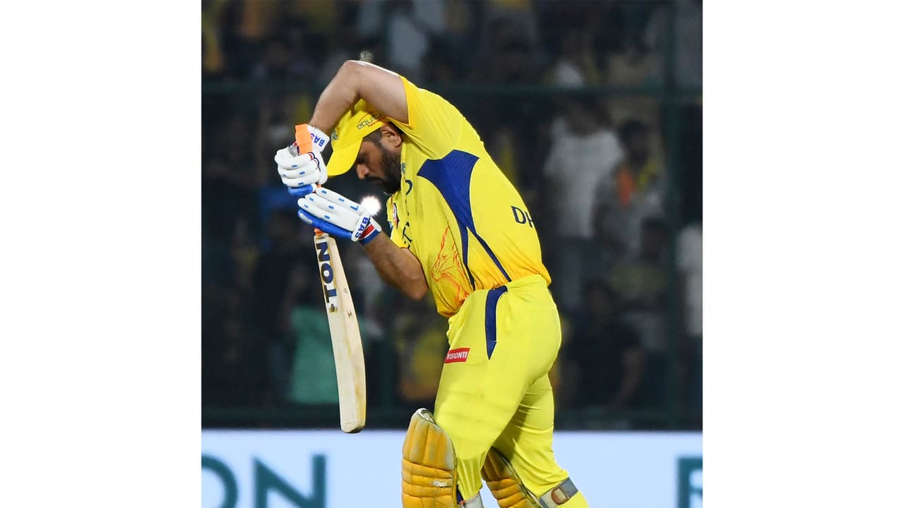 CSK's MS Dhoni. (Photo/ANI) CSK's MS Dhoni. (Photo/ANI)