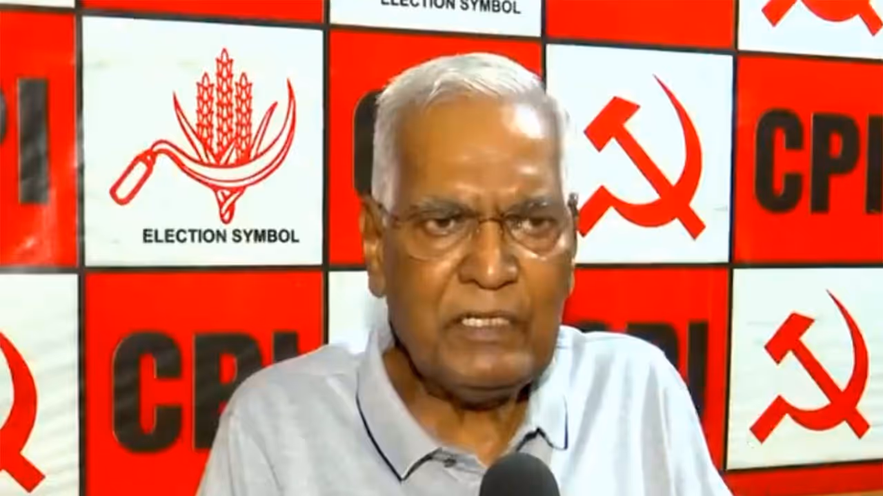 Communist Party of India (CPI) General Secretary D Raja (Photo/ANI) Communist Party of India (CPI) General Secretary D Raja (Photo/ANI)