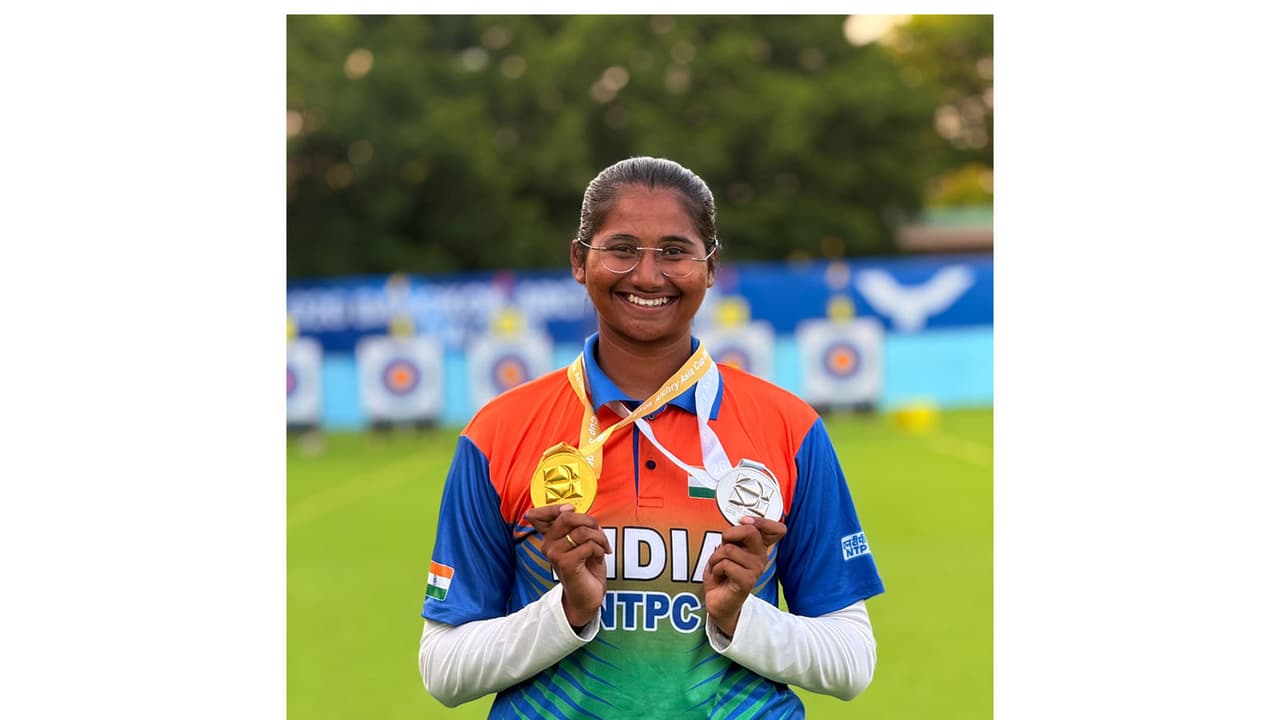 Tejal Salve with medals (Photo: Vijayi Bharat Foundation) Tejal Salve with medals (Photo: Vijayi Bharat Foundation)