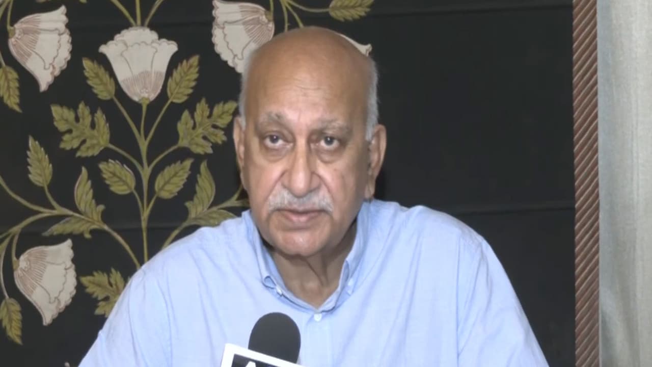 Former Union Minister MJ Akbar (Photo/ANI) Former Union Minister MJ Akbar (Photo/ANI)