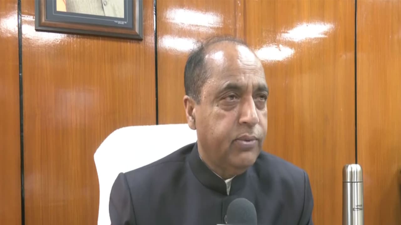 BJP MLA and Leader of Opposition in Himachal Assembly Jai Ram Thakur (File Photo/ANI) BJP MLA and Leader of Opposition in Himachal Assembly Jai Ram Thakur (File Photo/ANI)