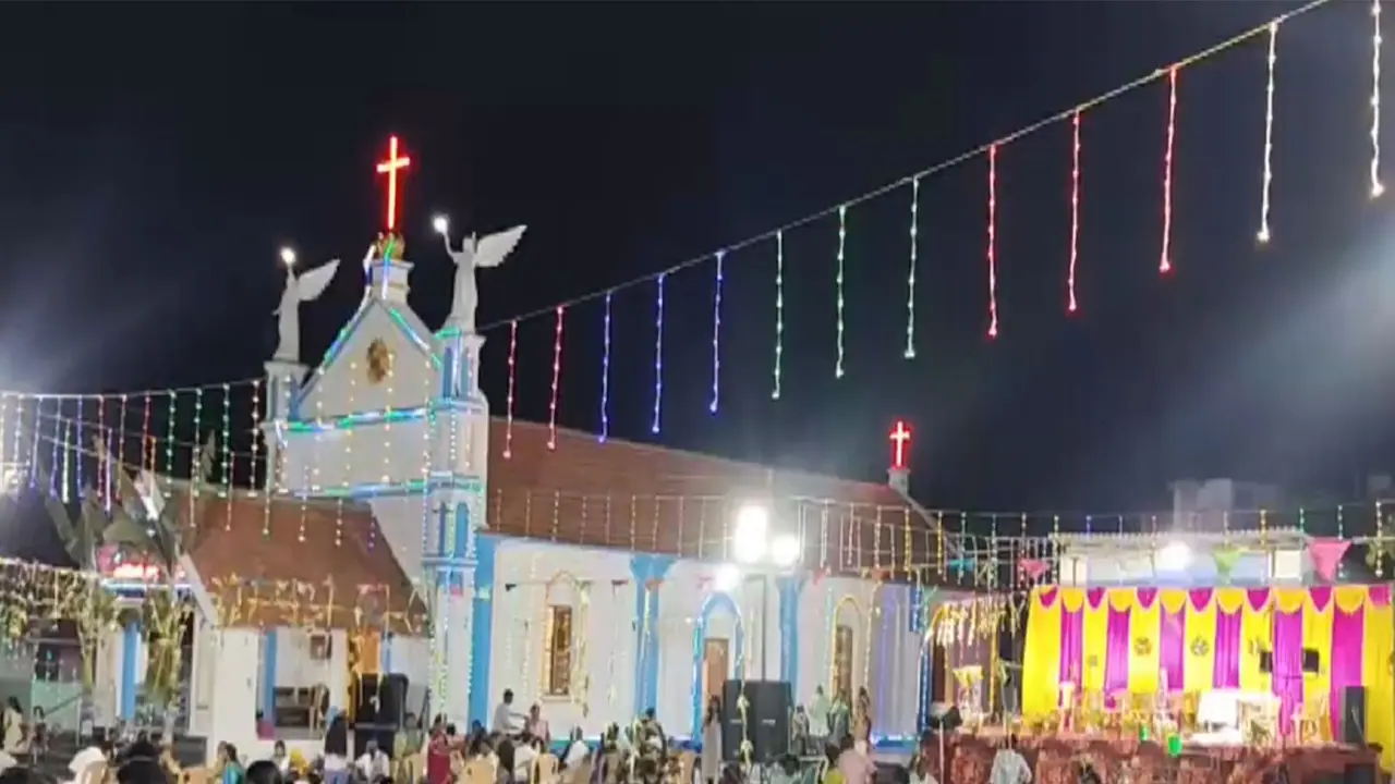 Holy Sengol Matha shrine (Photo/ANI) Holy Sengol Matha shrine (Photo/ANI)