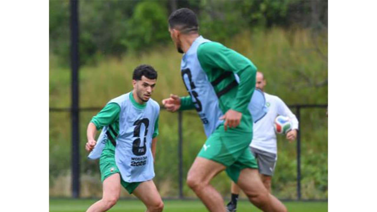 Morocco players during training session (Photo: X/@EnMaroc) Morocco players during training session (Photo: X/@EnMaroc)