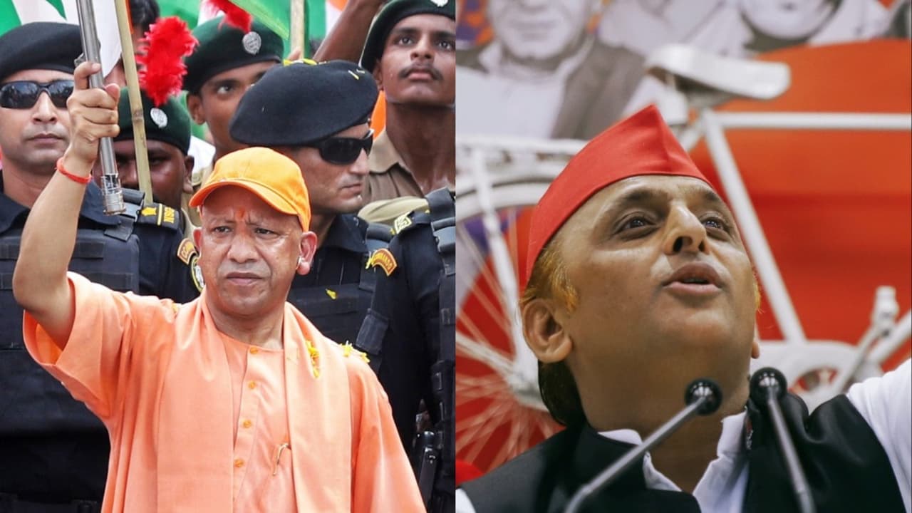 UP CM Yogi Adityanath (L) and Samajwadi Party chief Akhilesh Yadav (R) (File Photo/ANI) UP CM Yogi Adityanath (L) and Samajwadi Party chief Akhilesh Yadav (R) (File Photo/ANI)