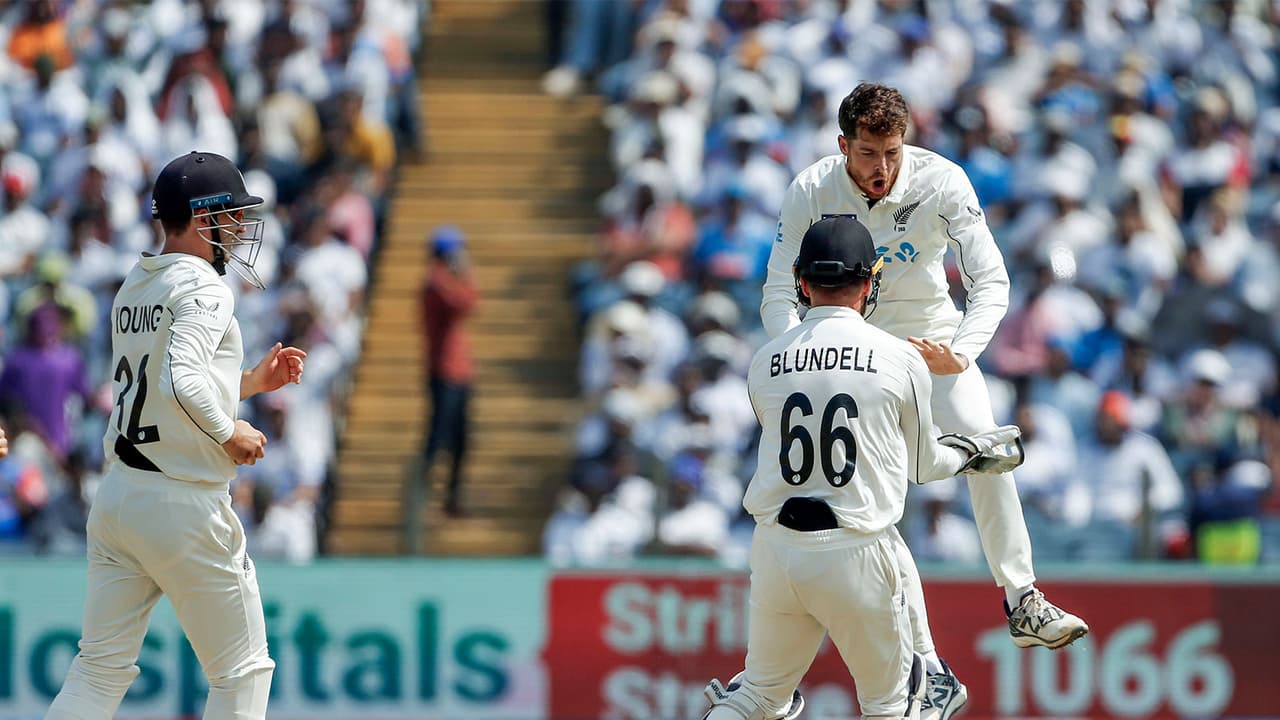 New Zealand Test players celebrating (Photo: ANI) New Zealand Test players celebrating (Photo: ANI)