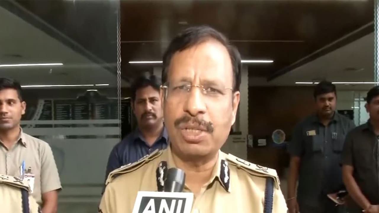 Hyderabad Police Commissioner VC Sajjanar (Photo/ANI) Hyderabad Police Commissioner VC Sajjanar (Photo/ANI)