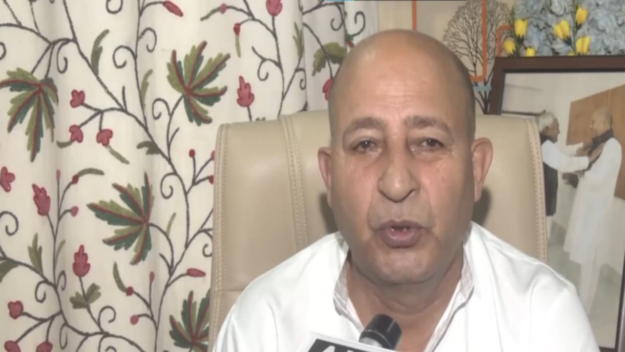 Jammu and Kashmir Janata Dal (United) President GM Shaheen (Photo/ANI) Jammu and Kashmir Janata Dal (United) President GM Shaheen (Photo/ANI)