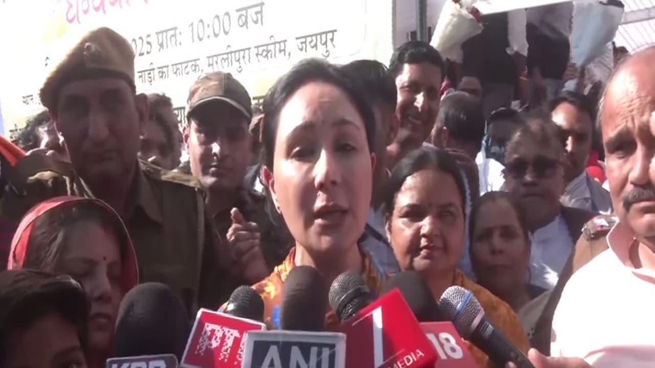 Rajasthan Deputy CM Diya Kumari (Photo/ANI) Rajasthan Deputy CM Diya Kumari (Photo/ANI)