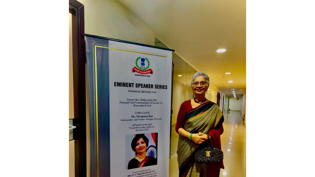 Former Foreign Secretary Nirupama Rao speaks on India US ties, regional geopolitics, and the evolving strategic landscape amid US Secretary of State Marco Rubio’s India visit. (Photo/ANI) Former Foreign Secretary Nirupama Rao speaks on India US ties, regional geopolitics, and the evolving strategic landscape amid US Secretary of State Marco Rubio’s India visit. (Photo/ANI)