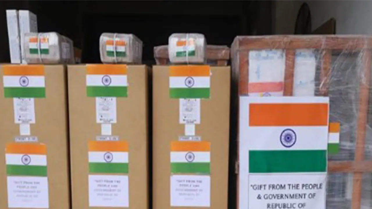 India delivers a Haemo Dialysis machine with portable RO unit to Samoa (Photo/X/@DrSJaishankar) India delivers a Haemo Dialysis machine with portable RO unit to Samoa (Photo/X/@DrSJaishankar)