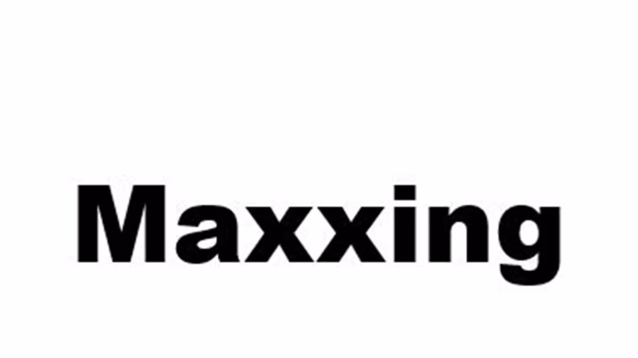 Maxxing word (Photo/ANI) Maxxing word (Photo/ANI)