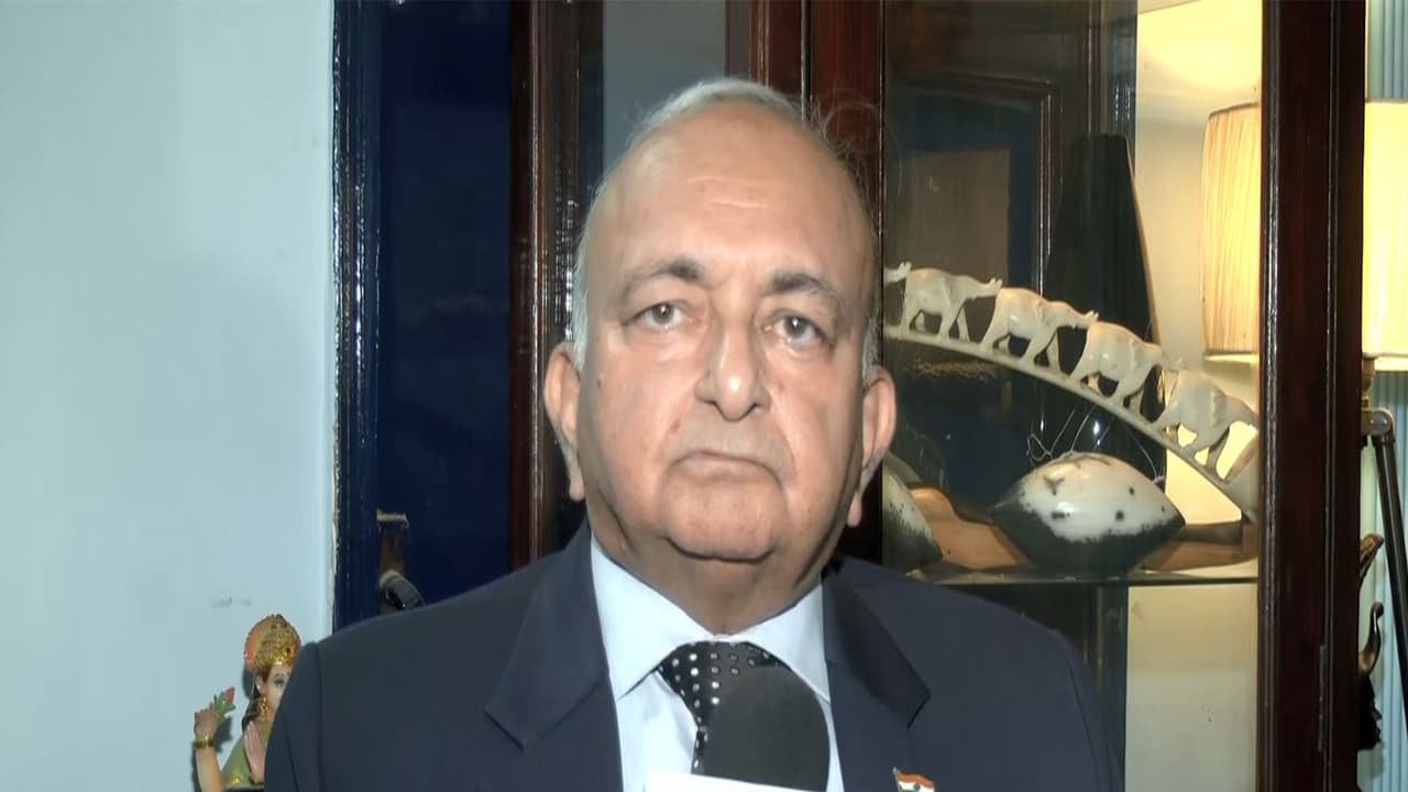 Former senior diplomat Mahesh Sachdev (Photo/ANI) Former senior diplomat Mahesh Sachdev (Photo/ANI)