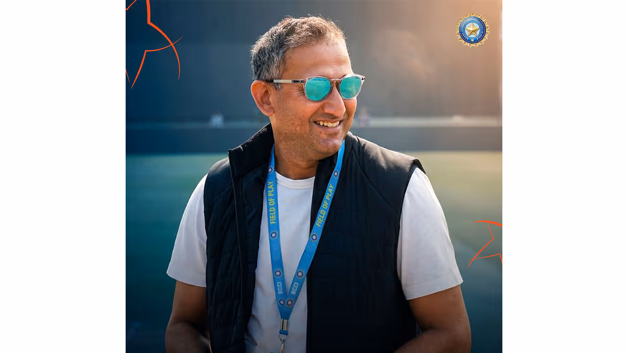 Ajit Agarkar. (Photo: X/ @BCCI) Ajit Agarkar. (Photo: X/ @BCCI)