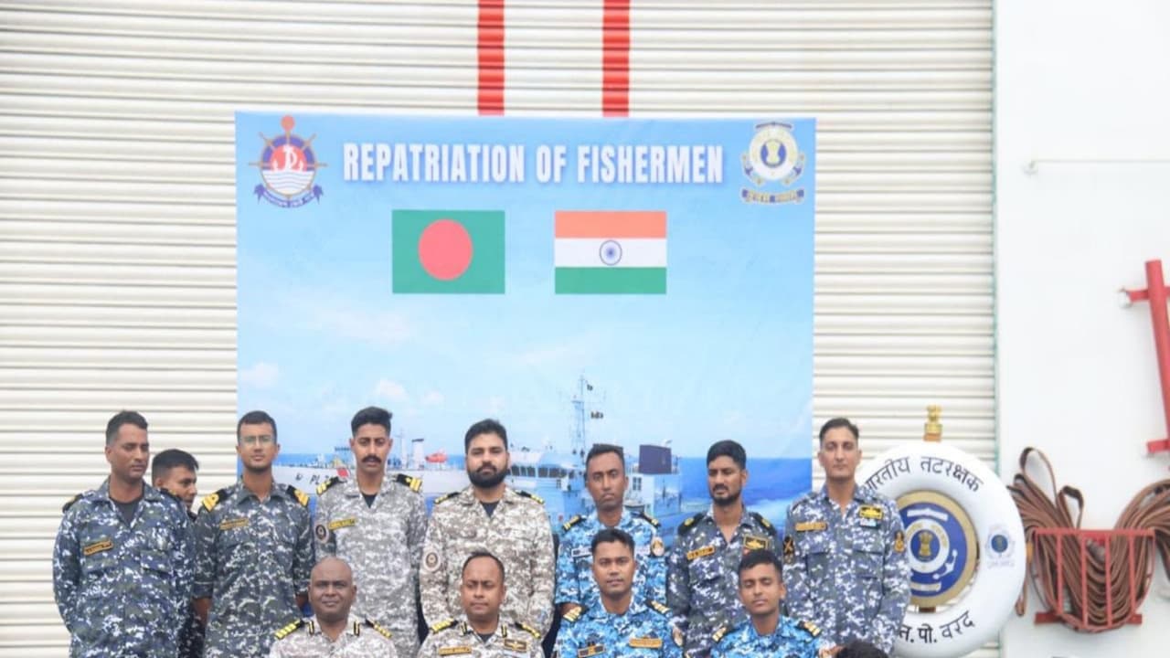 Repatriation of fishermen (Photo/Bangladesh Foreign Ministry) Repatriation of fishermen (Photo/Bangladesh Foreign Ministry)