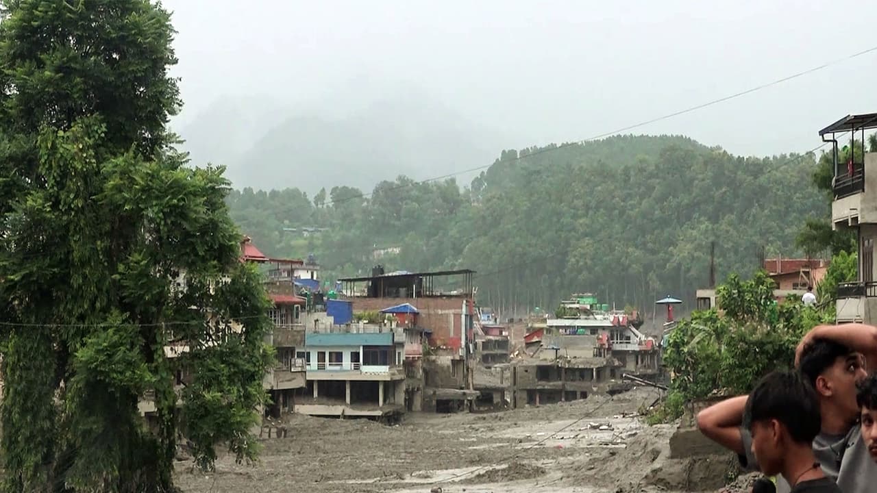 Flash flood ravages Nepal’s Nuwakot (Photo/ANI) Flash flood ravages Nepal’s Nuwakot (Photo/ANI)