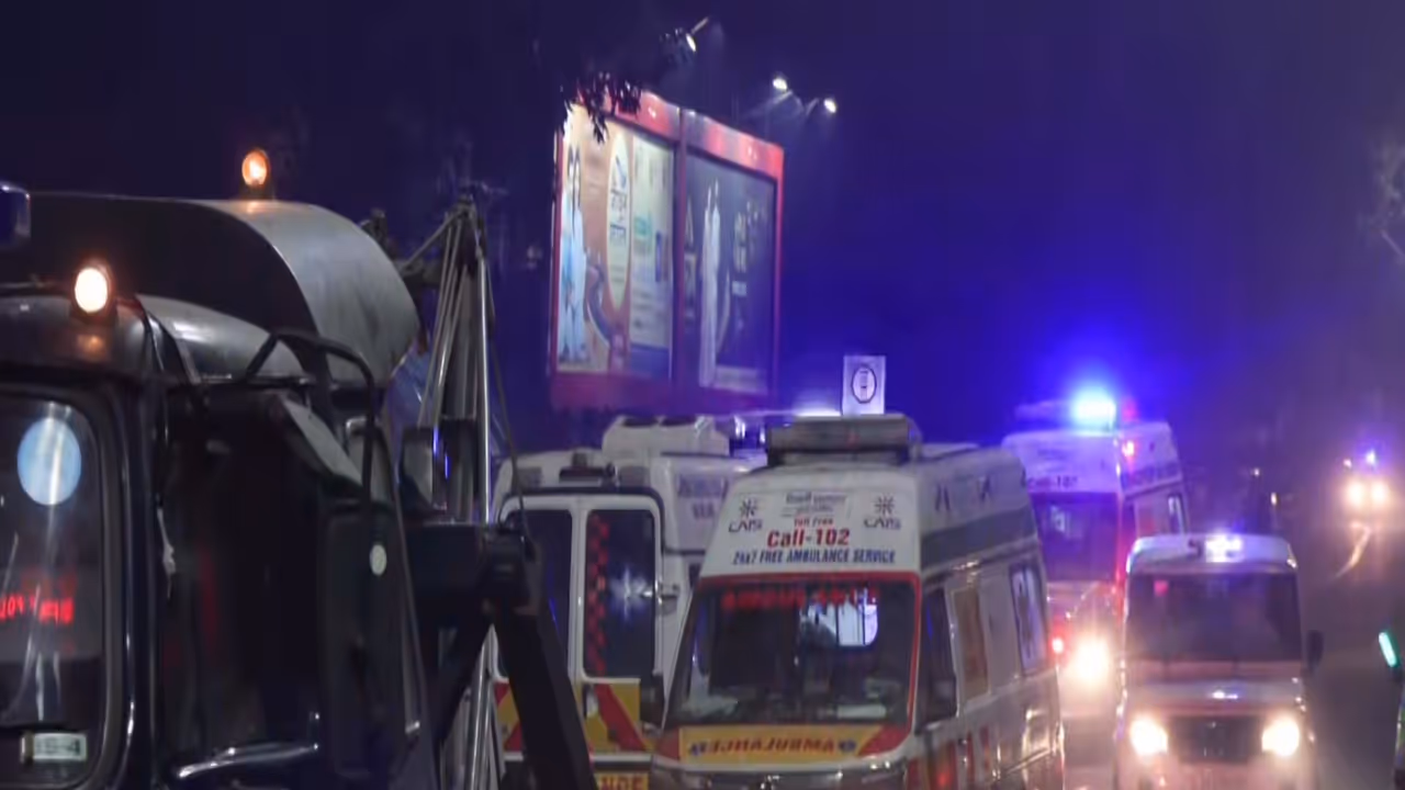 Visuals from spot (Photo/ANI) Visuals from spot (Photo/ANI)