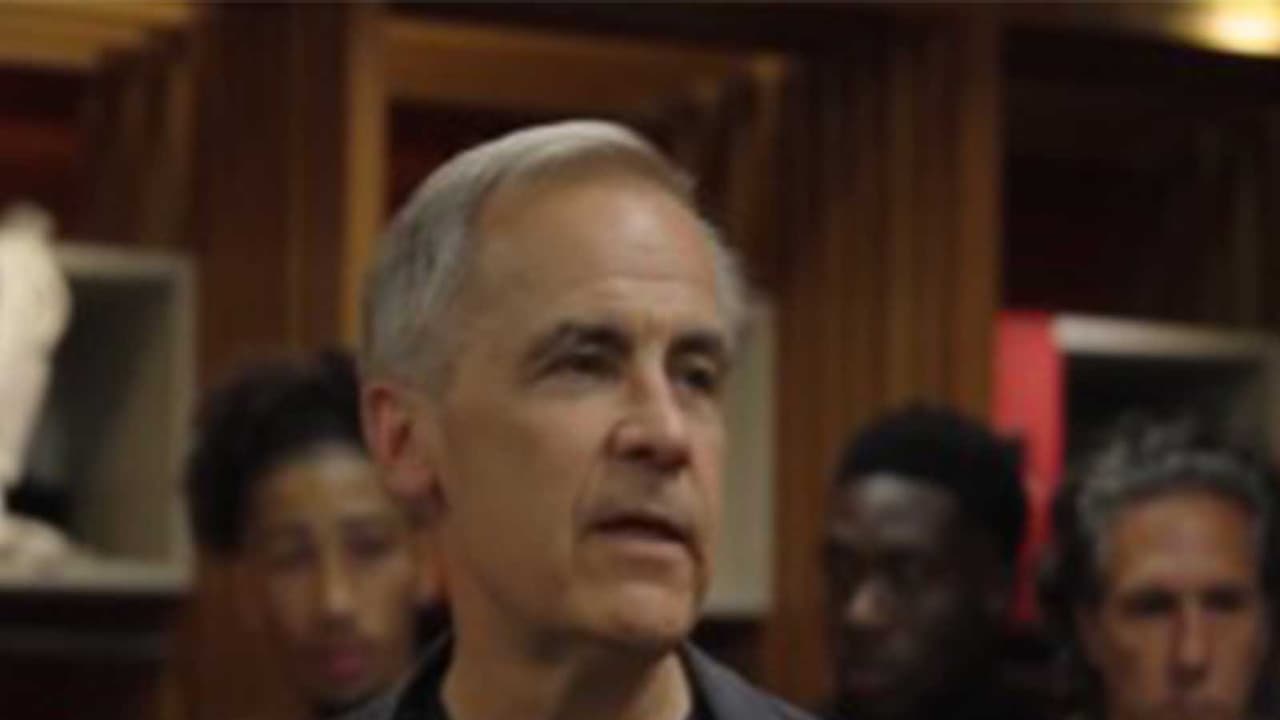 Canada PM Mark Carney with Canada football team players. (Photo: Screengrab from X/@CANMNT_Official) Canada PM Mark Carney with Canada football team players. (Photo: Screengrab from X/@CANMNT_Official)