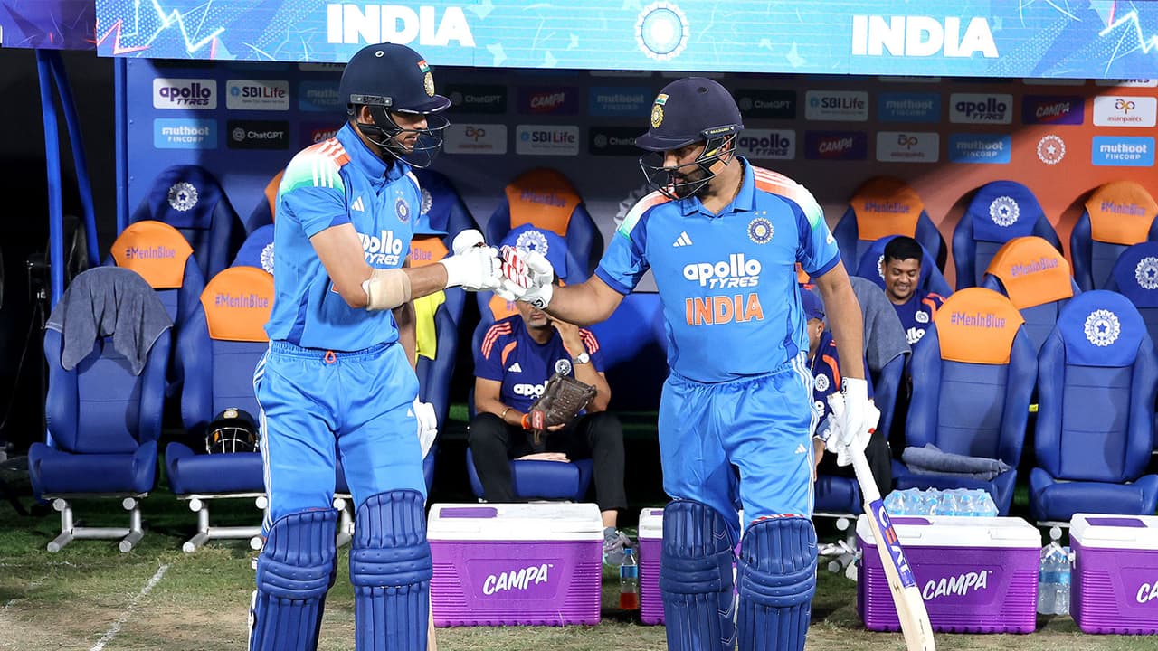 Shubman Gill and Rohit Sharma. (Photo: @BCCI X) Shubman Gill and Rohit Sharma. (Photo: @BCCI X)