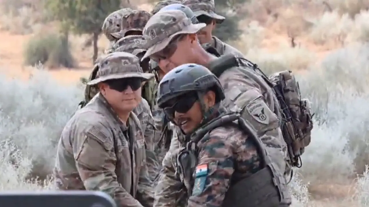 Indian and US contingents undergo joint training across multiple platforms in Exercise Yudh Abhyas 2026 (Photo/X/@adgpi) Indian and US contingents undergo joint training across multiple platforms in Exercise Yudh Abhyas 2026 (Photo/X/@adgpi)