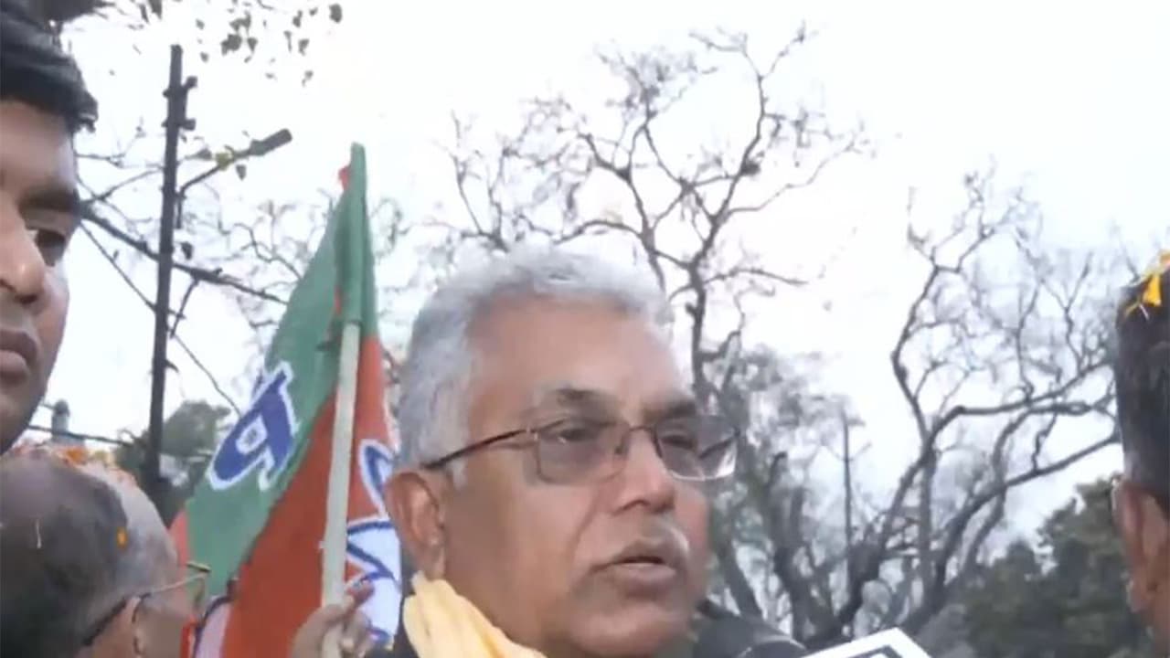 BJP leader Dilip Ghosh (Photo/ANI) BJP leader Dilip Ghosh (Photo/ANI)