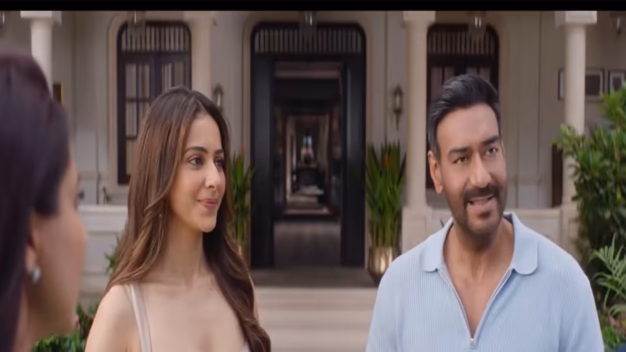 A still from 'De De Pyaar De 2' trailer (Image source: Instagram/ @teamajaydevgn) A still from 'De De Pyaar De 2' trailer (Image source: Instagram/ @teamajaydevgn)