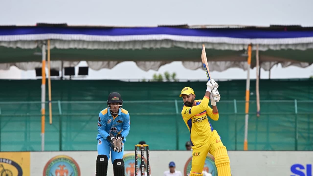 Mysore Warriors' Ritesh Bhatkal (Photo: Maharaja Trophy KSCA T20) Mysore Warriors' Ritesh Bhatkal (Photo: Maharaja Trophy KSCA T20)