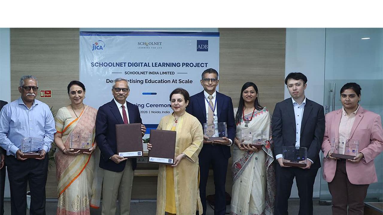 ADB partners with Schoolnet India Limited to bring digital learning to 30,000 government schools (Photo/ADB press release) ADB partners with Schoolnet India Limited to bring digital learning to 30,000 government schools (Photo/ADB press release)