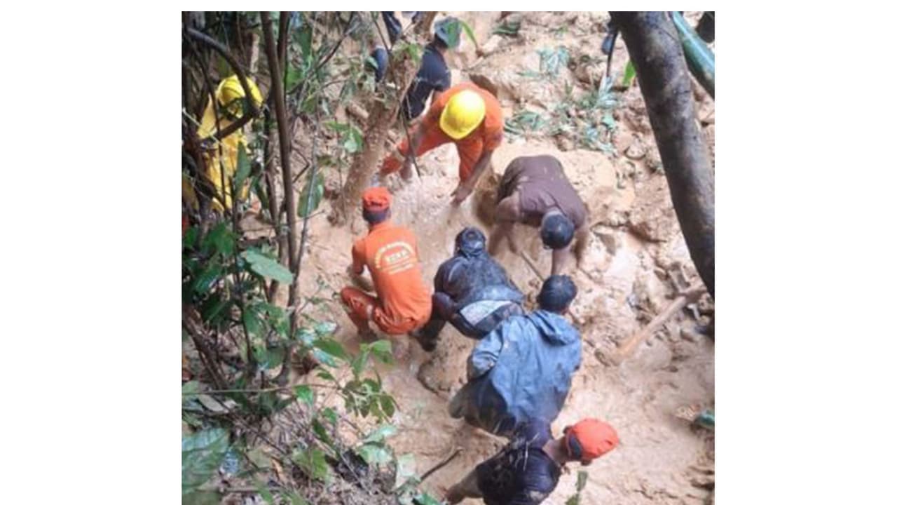 Rescue teams search for survivors after a landslide in Nagaland (File Photo/DIPR) Rescue teams search for survivors after a landslide in Nagaland (File Photo/DIPR)