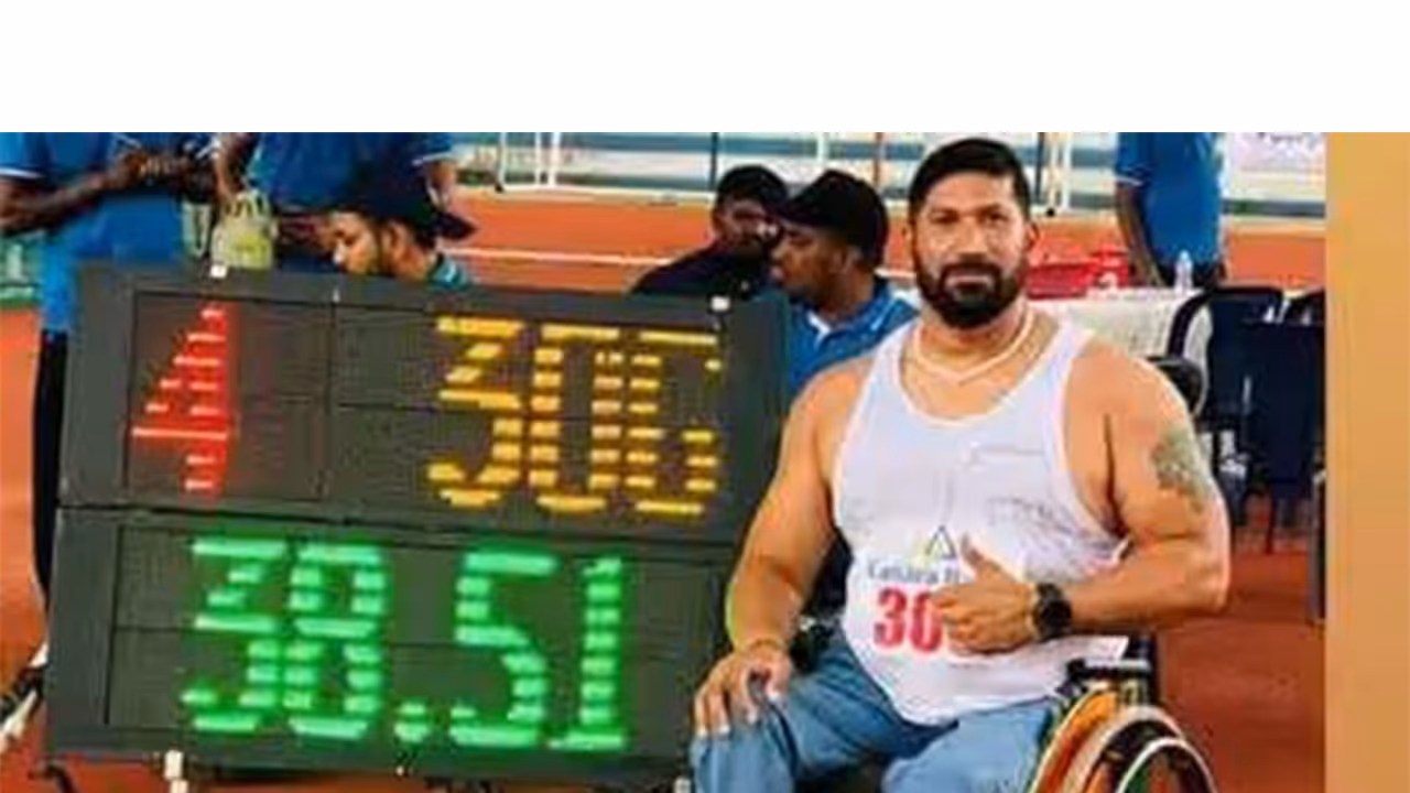 Para athlete Neeraj Yadav. (Photo: ANI) Para athlete Neeraj Yadav. (Photo: ANI)