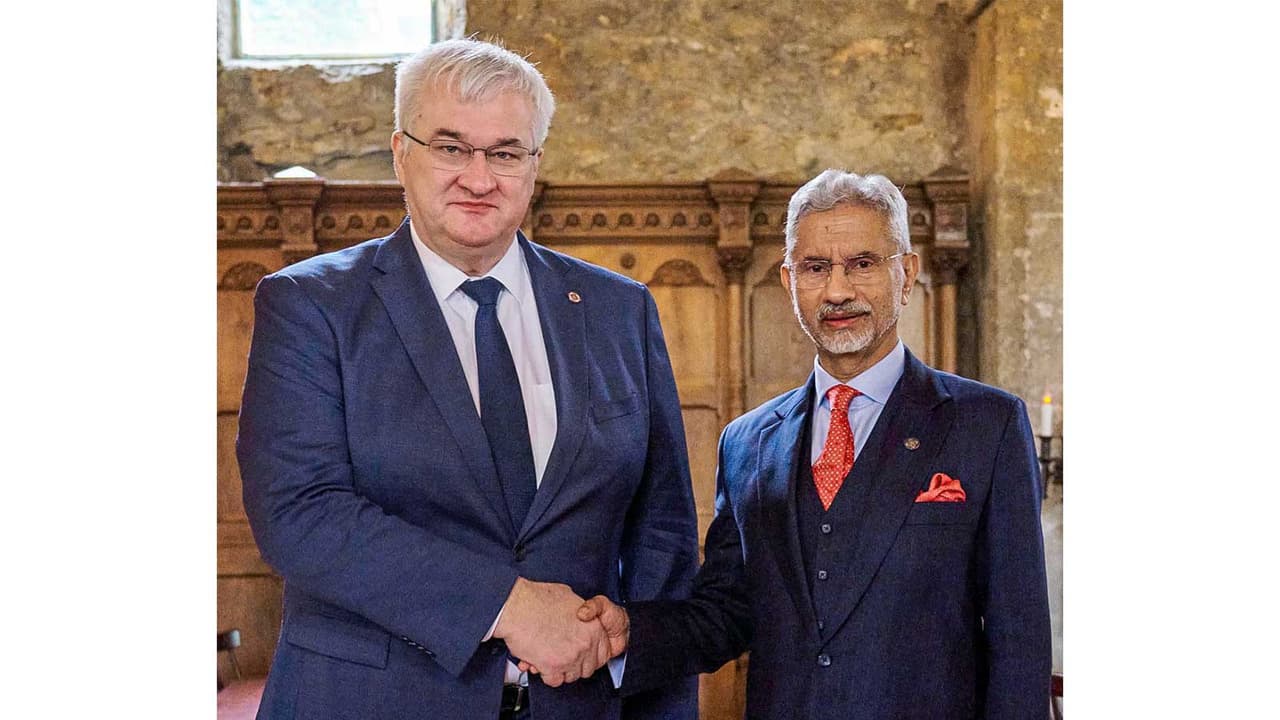 External Affairs Minister S Jaishankar with his Ukrainian counterpart Andrii Sybiha (File Photo/X@DrSJaishankar) External Affairs Minister S Jaishankar with his Ukrainian counterpart Andrii Sybiha (File Photo/X@DrSJaishankar)