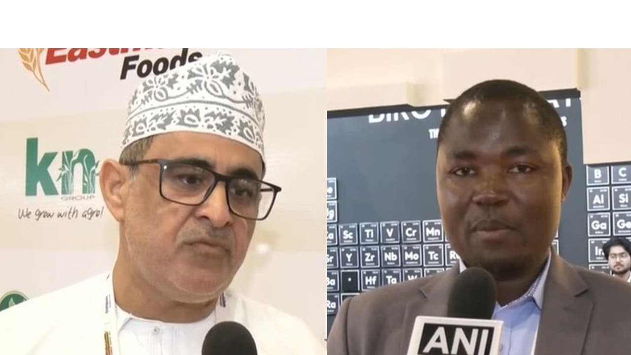 Salim Al Siyabi, (Left) Stephen Nyaga (Right) (Photo/ANI) Salim Al Siyabi, (Left) Stephen Nyaga (Right) (Photo/ANI)