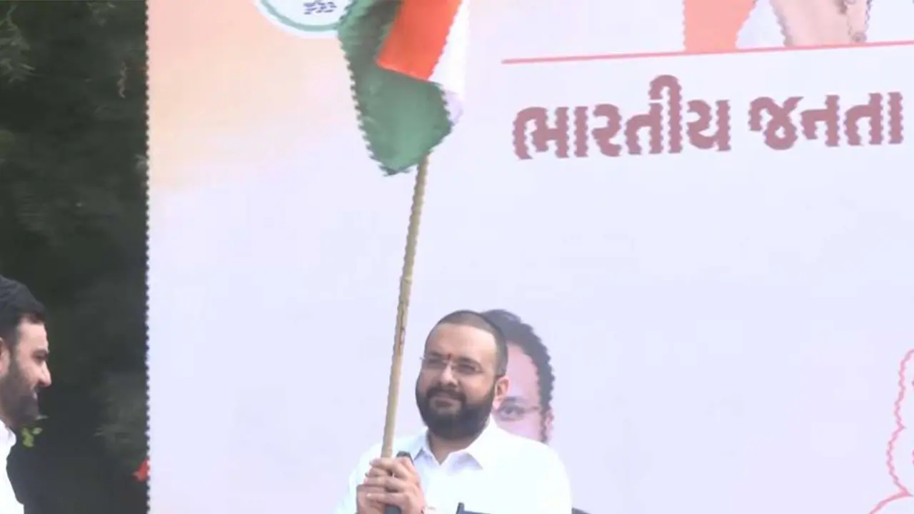 Hemang Joshi, National President of the BJYM (Photo/ANI) Hemang Joshi, National President of the BJYM (Photo/ANI)